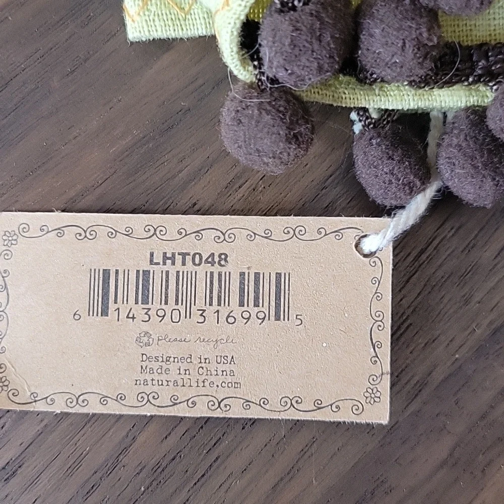 NATURAL LIFE NWT Embroidered Kitchen Towel